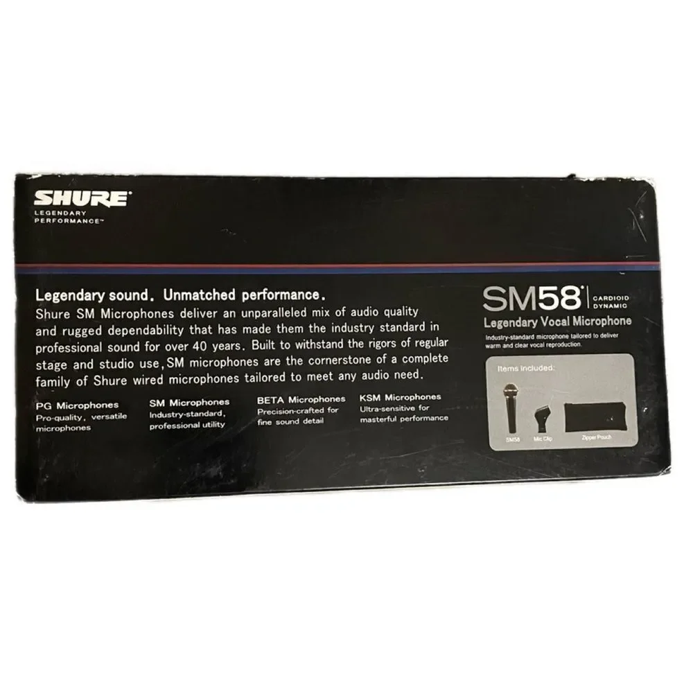 Shure dynamic microphone